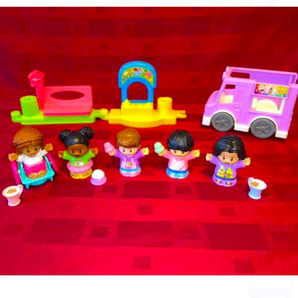 Fisher-Price Little People Time For a Treat Ice Cream Set